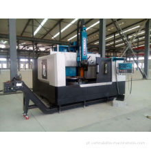 Torno de torreta vertical cnc de grande trabalho